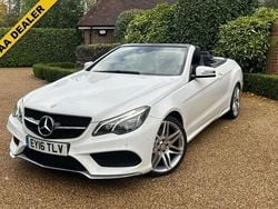White Used 2016 Mercedes E220 AMG line Cabriolet | £13,995 (Super price)