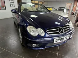 Blue Used 2008 Mercedes CLK280 Cabriolet | £3,500 (Fair price)