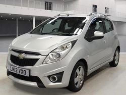 Silver Used 2012 Chevrolet Spark LT Hatchback | £1,695 (Fair price)