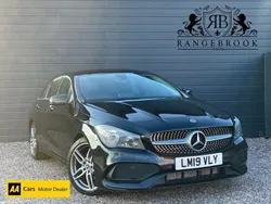Black Used 2019 Mercedes CLA180 AMG line Sedan | £9,899