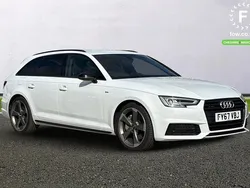 White Used 2017 Audi A4 Black Edition Estate | £17,899 (Expensive)