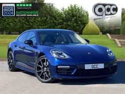 Gentian blue Used 2022 Porsche Panamera Platinum Edition Sedan | £57,950 (Good price)