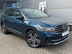 Blue Used 2021 VW Tiguan Elegance SUV | £23,489 (Fair price)