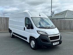 White Used 2021 Peugeot Boxer Van | £12,995 (Fair price)