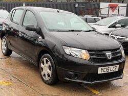 Black Used 2015 Dacia Sandero Ambiance Hatchback | £1,499 (Good price)