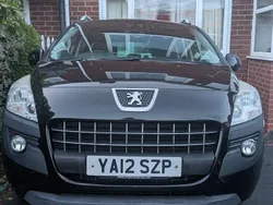 Black Used 2012 Peugeot 3008 Active Hatchback | £950 (Super price)