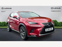 Red Used 2019 Lexus NX300h SUV | £23,445 (Fair price)