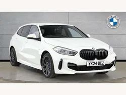 White Used 2024 BMW 118 M Sport Hatchback | £25,433 (Fair price)