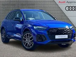 Blue Used 2024 Audi Q5 Black Edition SUV | £43,992 (A bit pricey)