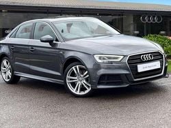Grey Used 2018 Audi A3 S-Line Sedan | £15,990 (Good price)