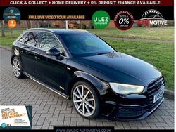 Black Used 2015 Audi A3 S-Line Hatchback | £12,995 (Expensive)