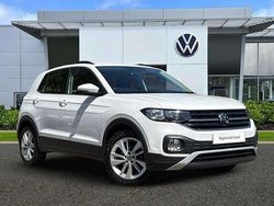 White Used 2022 VW T-Cross SE SUV | £17,991 (Fair price)