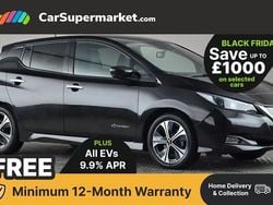 Black Used 2020 Nissan Leaf N-Connecta Hatchback | £8,697 (Fair price)