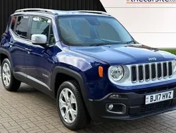 Blue Used 2017 Jeep Renegade Limited SUV | £12,995 (Expensive)