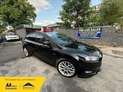 Black Used 2017 Ford Focus ST-Line Hatchback | £4,950 (Good price)