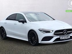 White Used 2022 Mercedes CLA180 AMG Line Premium Plus Sedan | £22,499 (Fair price)