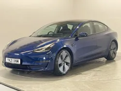 Blue Used 2021 Tesla Model 3 Long Range Sedan | £16,999 (Super price)