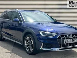 Blue Used 2020 Audi A4 Allroad Sport Estate | £24,869 (Good price)