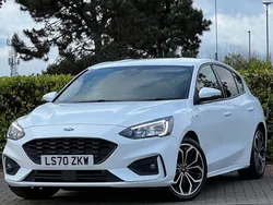 White Used 2020 Ford Focus ST-Line X Hatchback | £14,495 (Fair price)