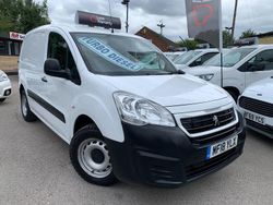 White Used 2018 Peugeot Partner S MPV | £4,495 (Good price)