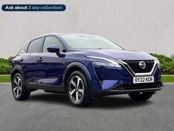 Blue Used 2022 Nissan Qashqai N-Connecta SUV | £17,699 (Good price)
