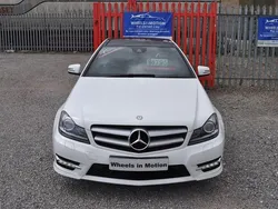 White Used 2015 Mercedes C250 Sport Edition Coupe | £8,795 (Super price)