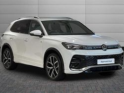 Pure white Used 2025 VW Tiguan R-line SUV | £35,550 (Expensive)