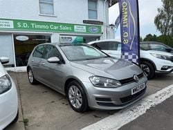 Silver Used 2014 VW Golf VII SE Hatchback | £9,695 (Fair price)