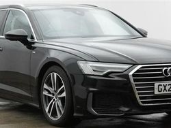 Black Used 2022 Audi A6 S-Line Estate | £35,880