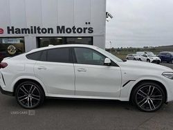 White Used 2023 BMW X6 M Sport SUV | £48,995 (Good price)