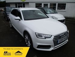 White Used 2019 Audi A4 Sport Estate | £15,495 (Super price)