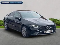 Black Used 2023 Mercedes CLA180 Executive Sedan | £25,997 (Fair price)