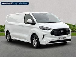 White Used 2024 Ford Transit Custom Limited Van | £21,995 (Super price)