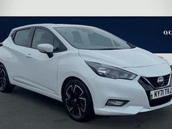 White Used 2021 Nissan Micra Acenta Hatchback | £12,995 (Fair price)