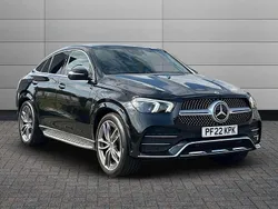 Black Used 2022 Mercedes GLE350 AMG line SUV | £49,990