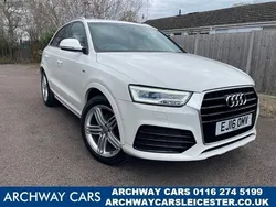 White Used 2016 Audi Q3 S-line plus SUV | £13,000 (Fair price)