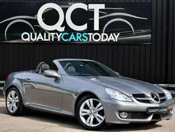 Silver Used 2008 Mercedes SLK200 Cabriolet | £7,995