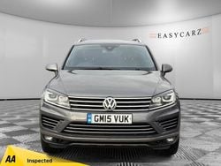 Grey Used 2015 VW Touareg R-line SUV | £17,595 (A bit pricey)