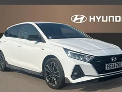 White Used 2024 Hyundai i20 N Line Hatchback | £18,449 (Fair price)