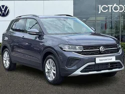 Grey New 2025 VW T-Cross Match SUV | £24,572 (Fair price)