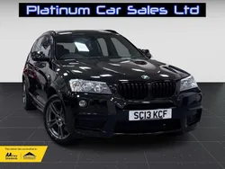 Black Used 2013 BMW X3 M Sport SUV | £8,995 (Fair price)