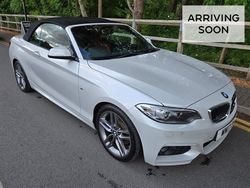 White Used 2017 BMW 220 M Sport Cabriolet | £14,970 (Good price)