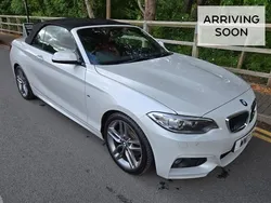 White Used 2017 BMW 220 M Sport Cabriolet | £14,970 (Fair price)