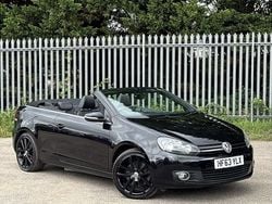 Black Used 2013 VW Golf Cabriolet GT Cabriolet | £5,815 (Fair price)