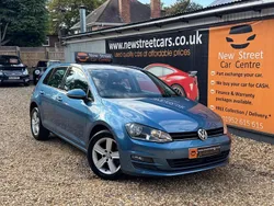 Blue Used 2015 VW Golf VII Match Hatchback | £6,984 (Fair price)