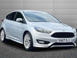 Moondust silver Used 2018 Ford Focus ST-Line Hatchback | £8,000 (Good price)