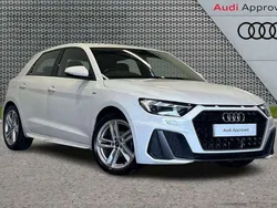 White Used 2021 Audi A1 S-Line Hatchback | £17,995 (A bit pricey)