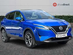 Blue Used 2022 Nissan Qashqai S SUV | £18,202 (Fair price)