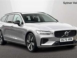 Silver New 2025 Volvo V60 Ultra Estate | £52,000 (Expensive)