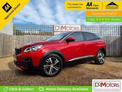 Red Used 2017 Peugeot 3008 Allure SUV | £10,240 (Fair price)